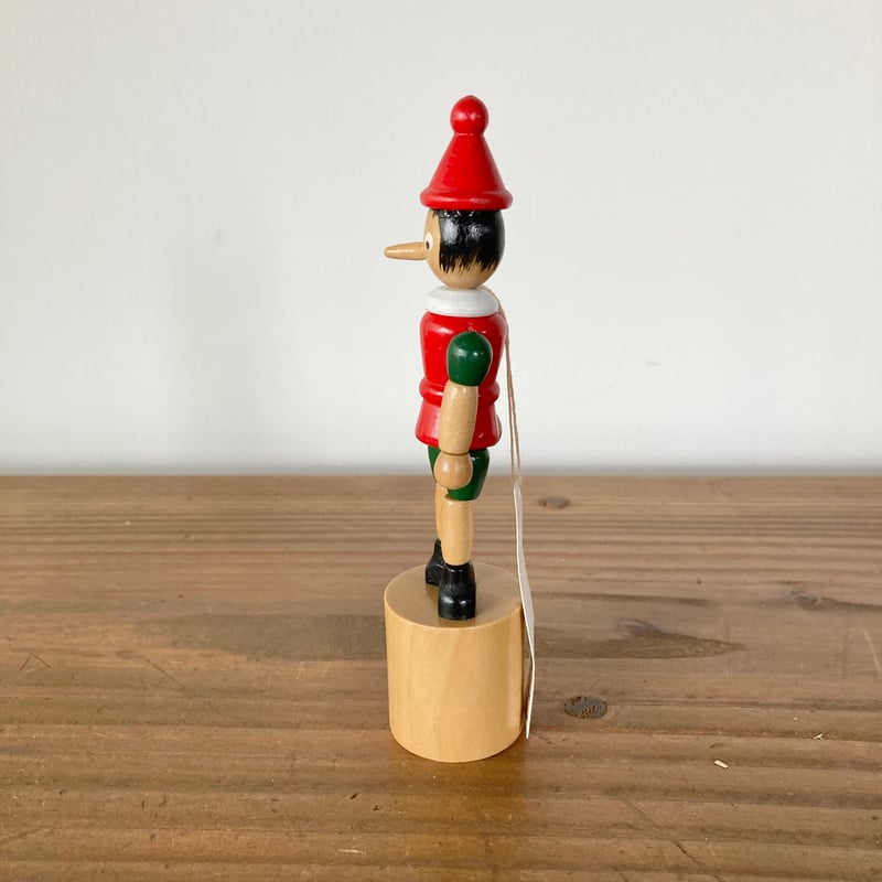 WOODEN PINOCCHIO 木製ピノキオ プッシュパペット | MILMOUNTAIN