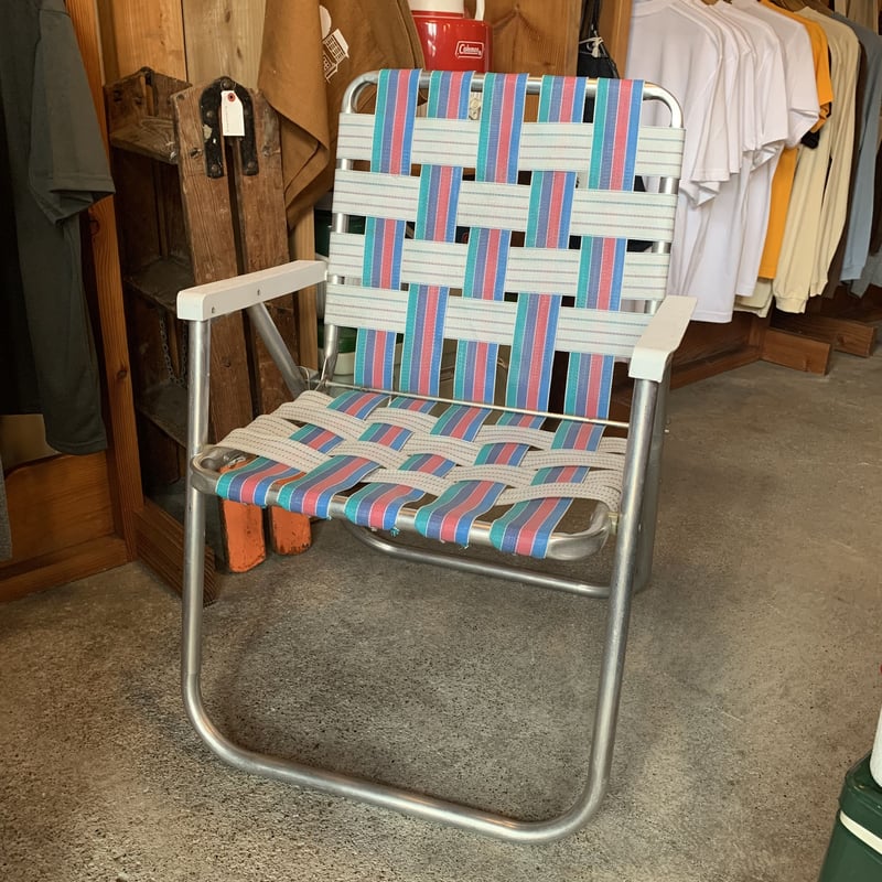 LAWN CHAIR VINTAGE 1970年〜1980年代 ホワイト系 | MILMOUN LAWN CHAIR VINTAGE 1970年〜1980年代 ホワイト系 | MILMOUN