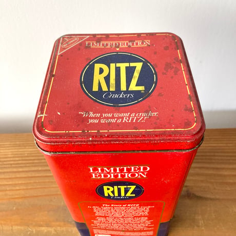 NABISCO RITZ ナビスコ リッツ ティン缶 1980s