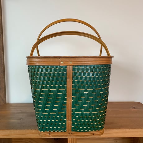 Hawkeye BURLINGTON BASKET CO. 箱入り 1960年代 ピクニックバスケット