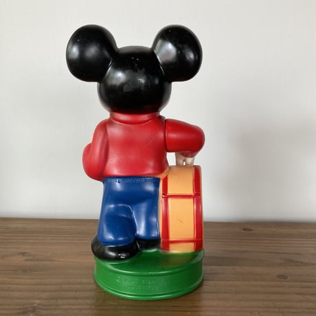 1970s MICKEY MOUSE BANK･ANIMAL TOYS PLUS ミッキーマウス コインバンク 貯金箱