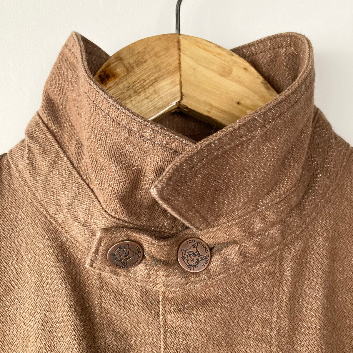 TCB JEANS TABBYS JACKET ブラウンデニム 34 NOS デッドストック