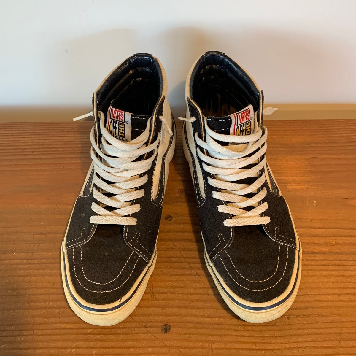 VANS スケートハイ ブラック 1990年後期〜2000年前期 オールドバンズ