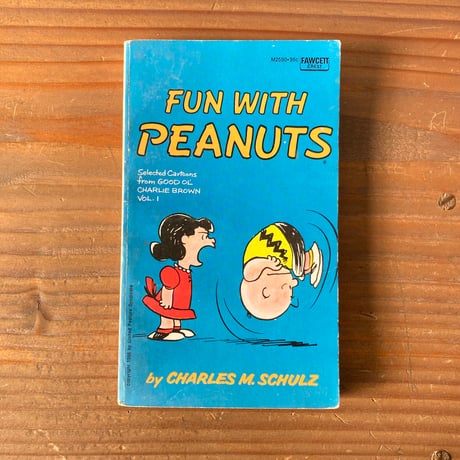 PEANUTS BOOK [FUN WITH PEANUTS] ヴィンテージ ピーナッツコミック ペーパーバック／CHARLES M. SCHULZ