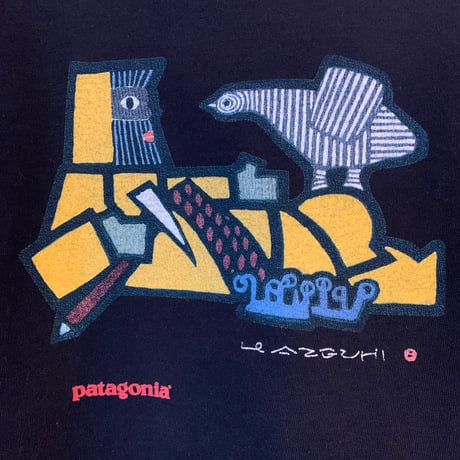 patagonia 畦地梅太郎 山の版画家  1956年 名作 鳥にきく激レア VINTAGE