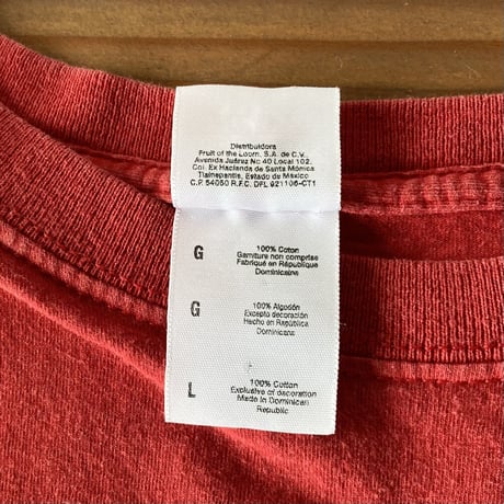 Coca-Cola FRUITS OF THE LOOM S/S TEE 1990s