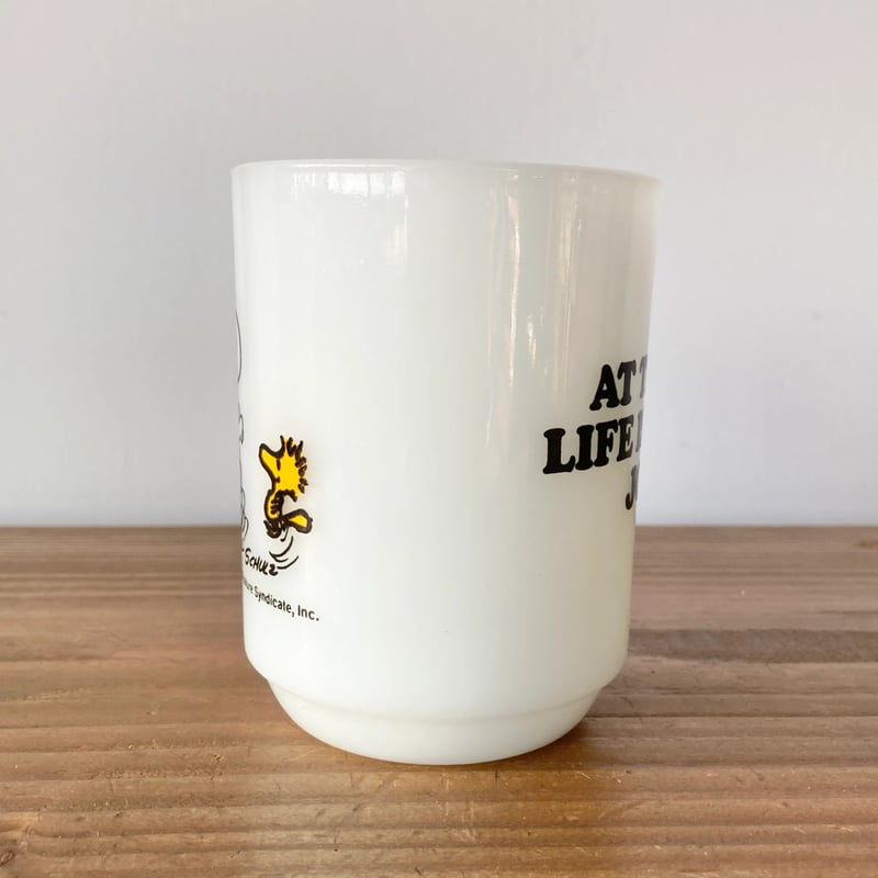 FIRE KING ANCHOR HOCKING SNOOPY ファイヤーキング スヌーピー