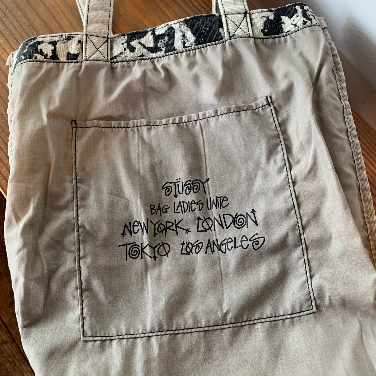 old stussy ビーナス トートバッグ 希少 STUSSY 2000s ヴィーナス トートバッグ OLD STUSSY vintage |