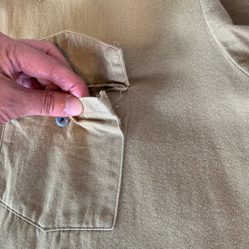 BRONZE AGE made in USA 1980s vintage WORK SHIRT