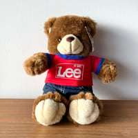 Lee Bear Teddy Bear リー テディベア ぬいぐるみ  紙タグつき 1980s／ブラウン