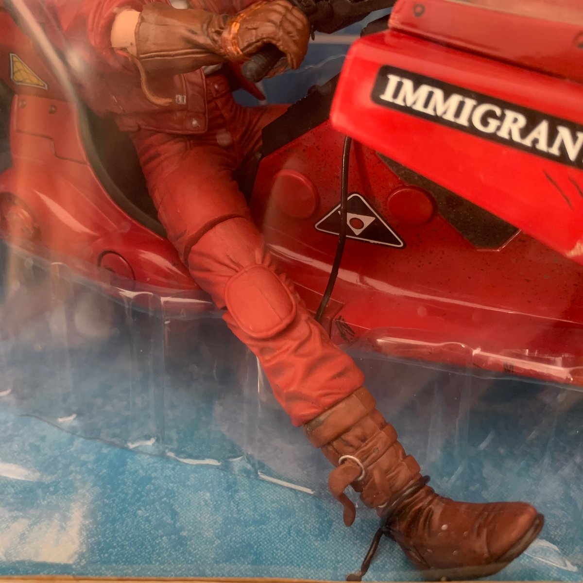 AKIRA アキラ 金田 バイク マクファーレントイズ フィギュア kaneda AKIRA KANEDA ON MOTORCYCLE 2000 McFARLANE TOYS