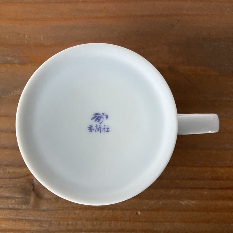 香蘭社 山茶花 カップ&ソーサー 2客セット 1980~1990s 香蘭社 山茶花 カップ&ソーサー 2客セット 1980~1990s