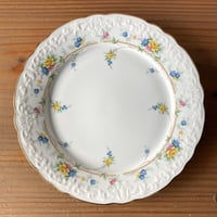 Noritake Contemporary Fine China ノリタケ 花柄レリーフプレート 1970～1980s