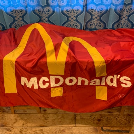 McDonald's VINTAGE FLAG 1970s マクドナルド 旗 VINTAGE