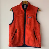 patagonia RETRO PILE VEST 2006 レトロパイルベスト 日本未発売 オレンジ vintage