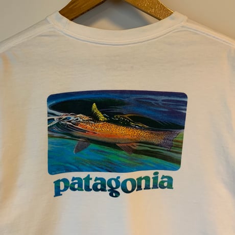 patagonia WORLD TROUT AD MADDOX L/S TEE パタゴニア ワールドトラウト VINTAGE