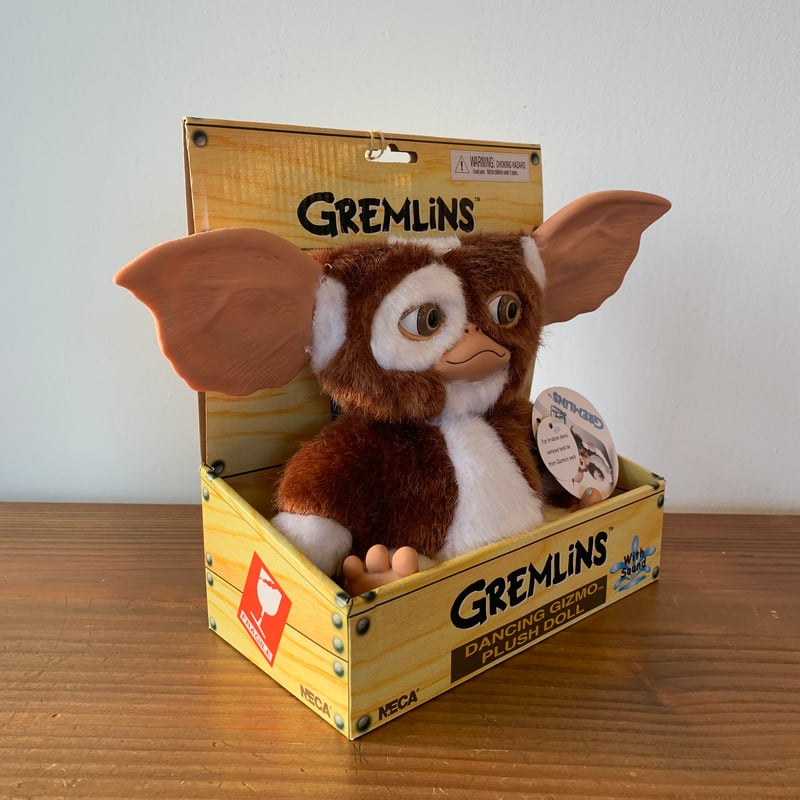 GREMLINS 2 Dancing Gizmo フィギュア NECA 634482306307 Gremlins Dancing Gizmo Plush, duży, czarny