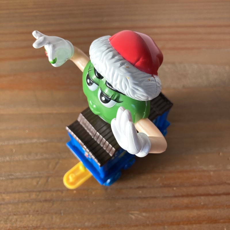 エムアンドエムズ クリスマストレイン フィギュア ダンバリーミント M&amp;M&#39;S M&M's クリスマス・トレイン・トッパー サーカストレイン 列車