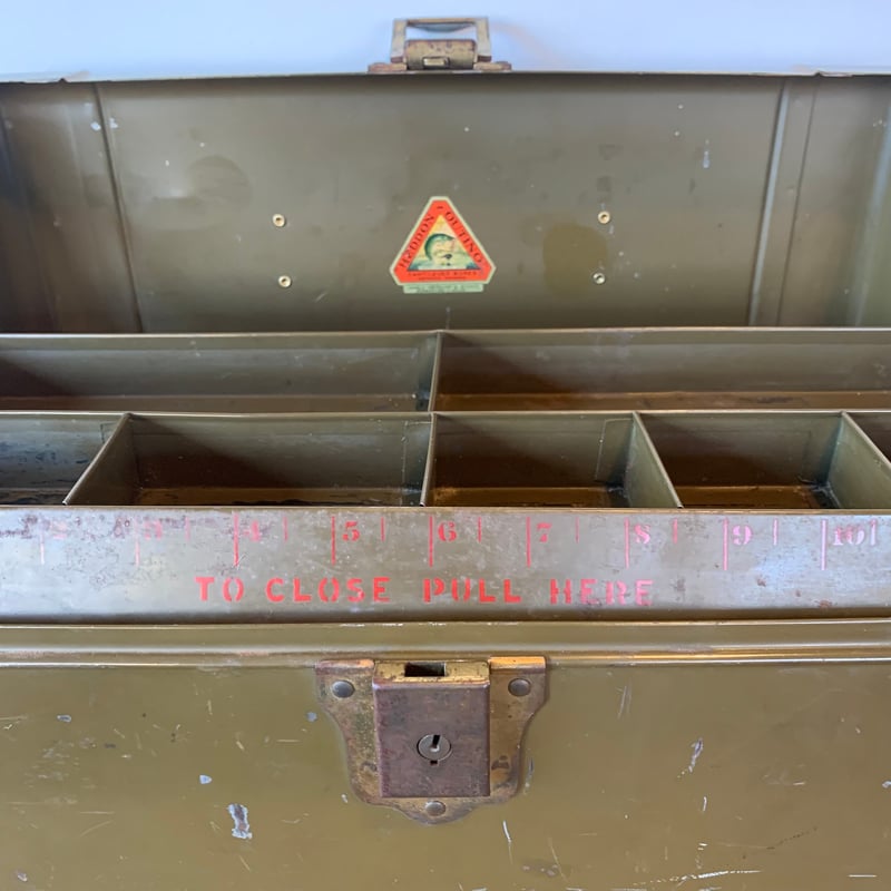 HEDDON TACKLE BOX 1940s made in USA ヘドン タックル ボッ