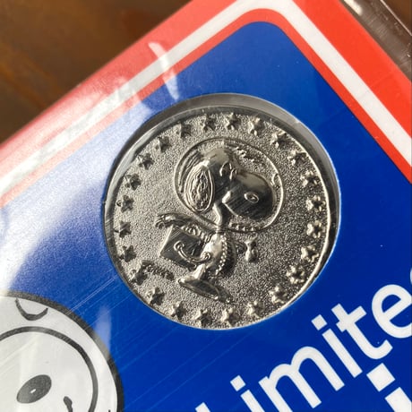 SNOOPY ASTRONAUT LIMITED COIN アストロノーツ スヌーピー コイン