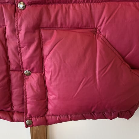 THE NORTH FACE 茶タグ ダウンベスト パープル