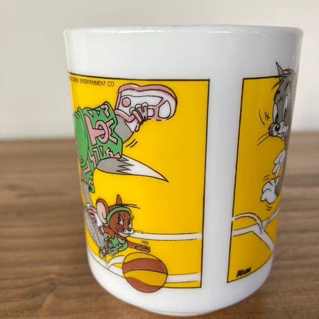 ARCOPAL TOM＆JERRY アルコパル トムとジェリー バスケットボール マグカップ 1989年