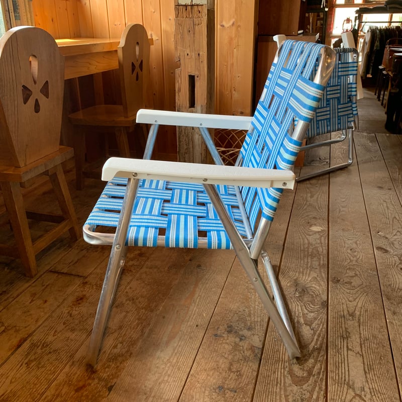 LAWN CHAIR VINTAGE ローンチェア 1970年〜1980年代 ② ライト