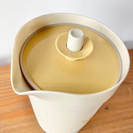 ヴィンテージ タッパーウェア TUPPER WARE MADE IN JAPAN／アイボリー･イエロー B
