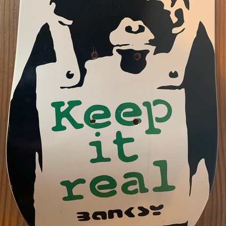 banksy skateboard 2020 JAPAN TOUR keep it real Laugh now. バンクシー ジャパンツアー 数量限定 未使用