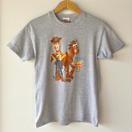 Disney TOY STORY2 トイストーリー2 ウッディ ブルズアイ S/S Tee MADE IN U.S.A.