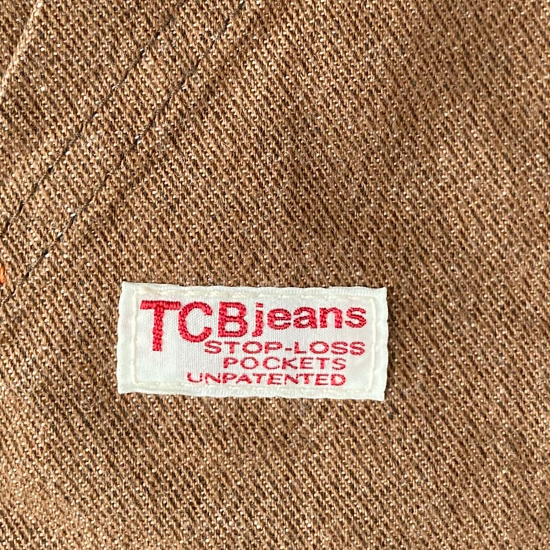 TCB JEANS TABBYS JACKET ブラウンデニム／42 NOS デッド