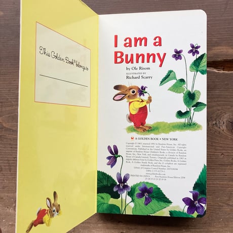 I am a Bunny／Ole Risom　Richard Scarry