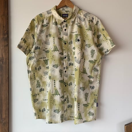 patagonia BEAR 熊 ゴートゥーシャツ  限定 廃番 水墨 希少 パタゴニア VINTAGE