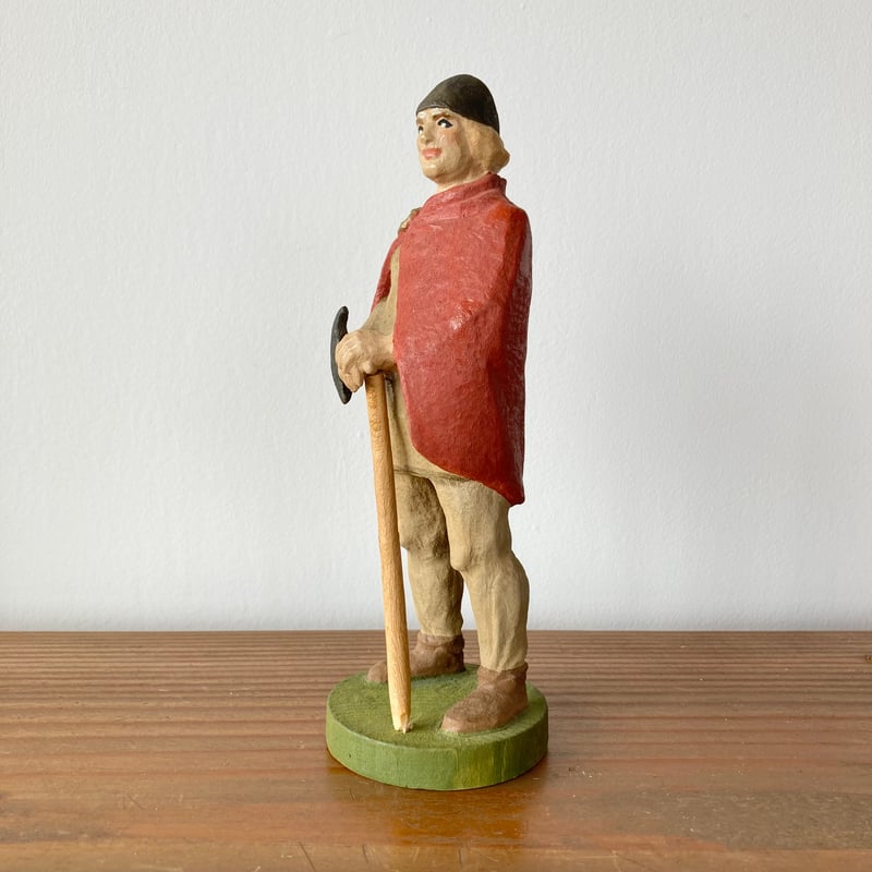 HENNING Wood Carving へニング木彫り彫刻／バイキング男性 | MILMOU