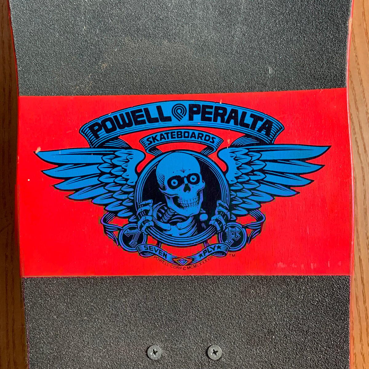 Powell peralta 1987年デッドストック紙タグ