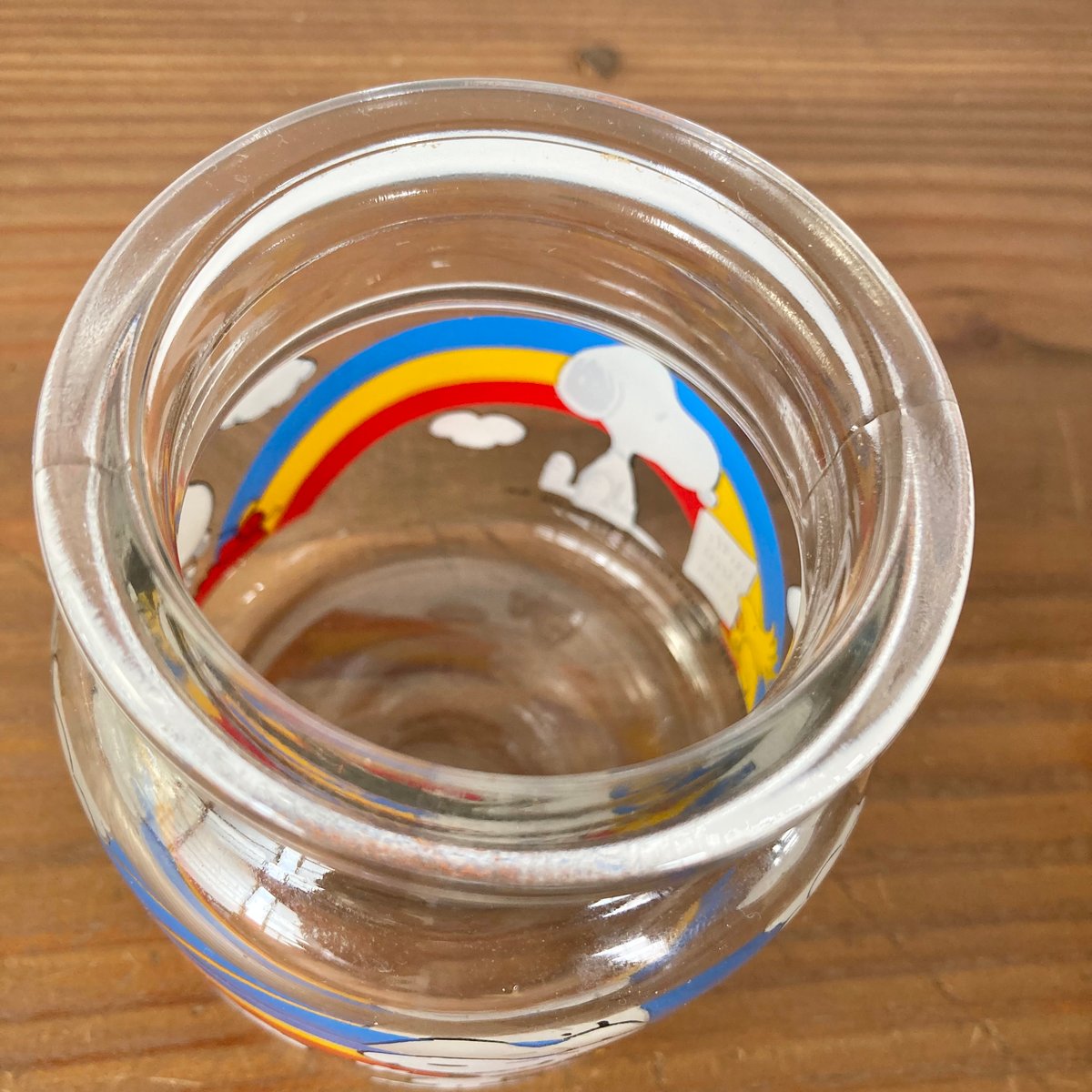 スヌーピー ガラスキャニスター 2セット