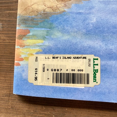 L.L.Bear's Island Adventure 1992年 L.L.Beanの絵本☆レア