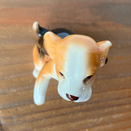 ヴィンテージ 犬 ビーグル 置物