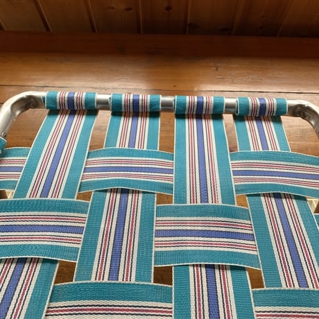 LAWN CHAIR VINTAGE 1960〜1970年代／ブルー系