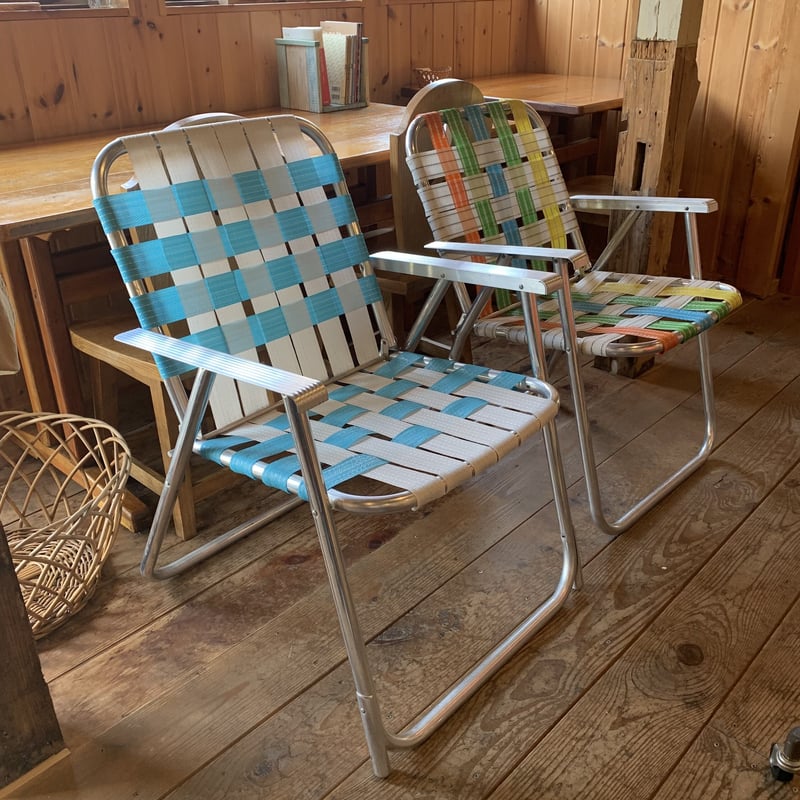 1970s USA製　Vintage lawnchair ビーチチェア 1970s USA製 Vintage lawnchair ビーチチェア LAWN CHAIR LOW