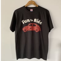 Fun to Ride！S/S TEE no.2 フロントプリント painted by PALOMA SIGNS