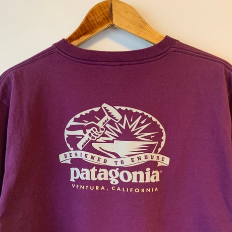 patagonia DESIGNED TO ENDURE S/S TEE  BENEFICIAL 1990s パタゴニア VINTAGE