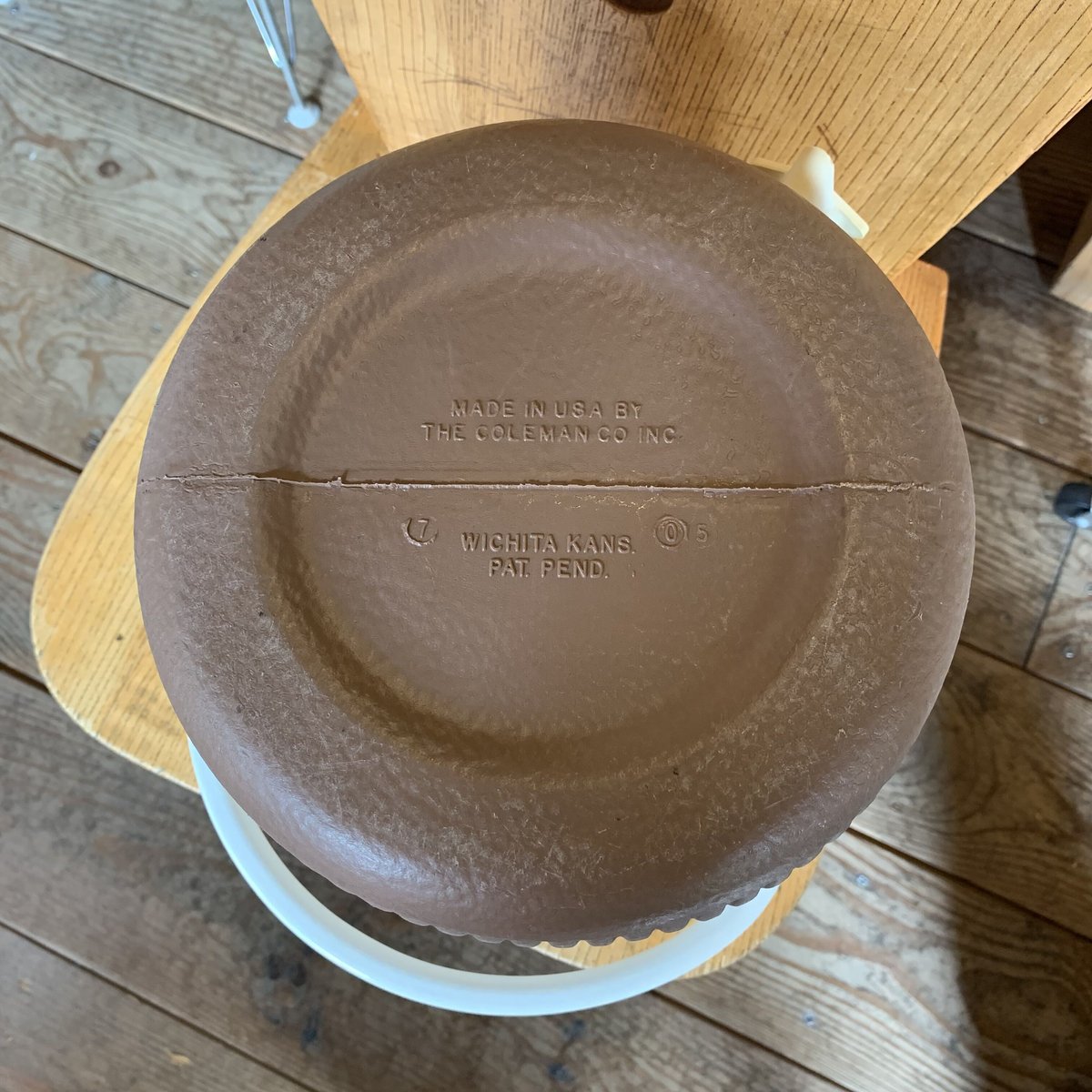 Coleman 1970年5月製 コールマン ウォータージャグ チョコパフェ Coleman 1970年5月製 コールマン ウォータージャグ チョコパフェ