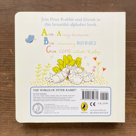 PETER RABBIT ピーターラビット P IS FOR PETER AN ABC BOOK