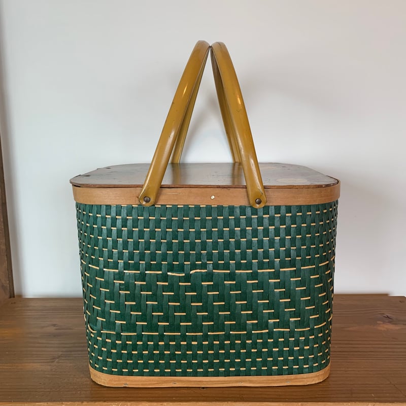Hawkeye BURLINGTON BASKET CO. 1960年代 トールペイント ピク