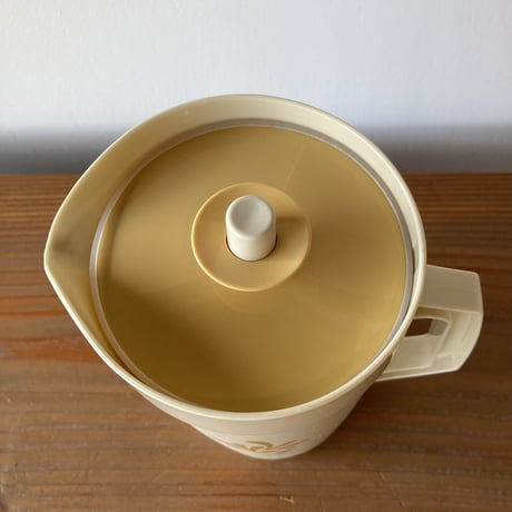 ヴィンテージ タッパーウェア TUPPER WARE MADE IN JAPAN／アイボリー･イエロー A