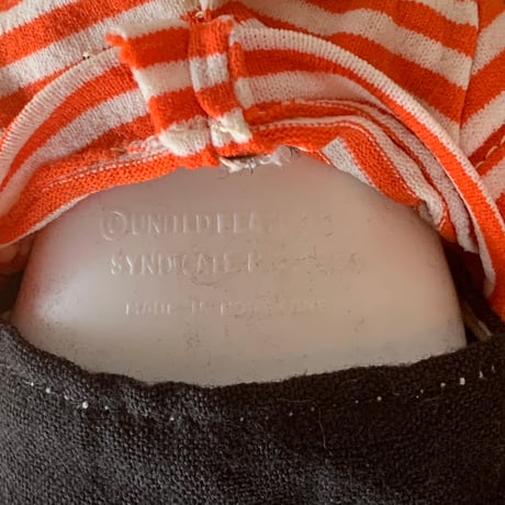 Linus Van Pelt 1966 POCKET DOLLS BOUCHER ASSOCIATES  SAN FRANCISCO made in HONGKONG ライナス ポケットドール