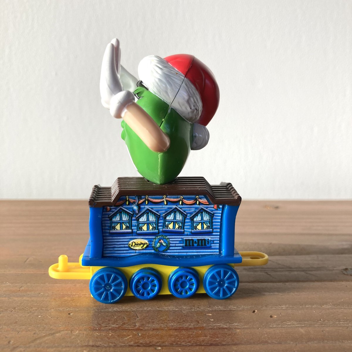 m＆m's クリスマストレイン／グリーンBlue Car (series1 car1