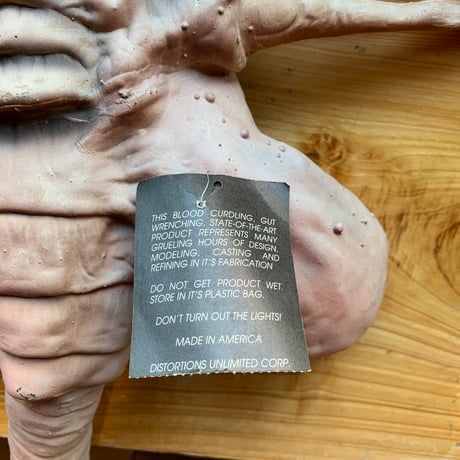 ALIEN FACE HUGGER made in AMERICA DISTORTIONS UNLIMITED CORP. エイリアン 幼体 フェイスハガー 1992 vintage