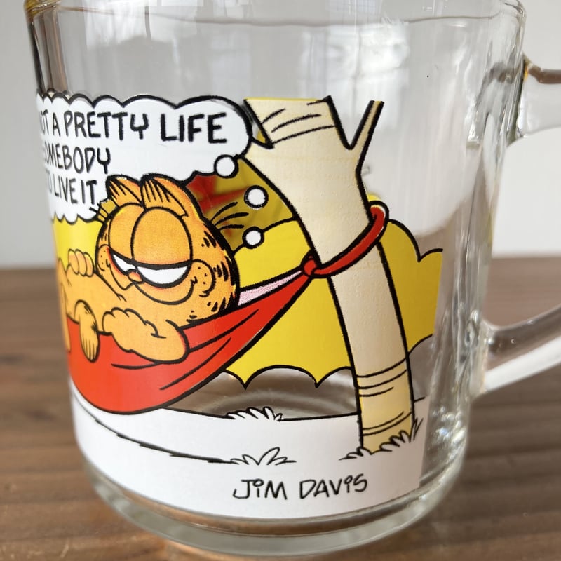 GARFIELD McDonald's ガーフィールド マクドナルド ガラスマグ Anchor